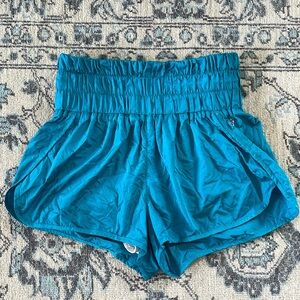 Free People Movement High Rise Shorts - blue